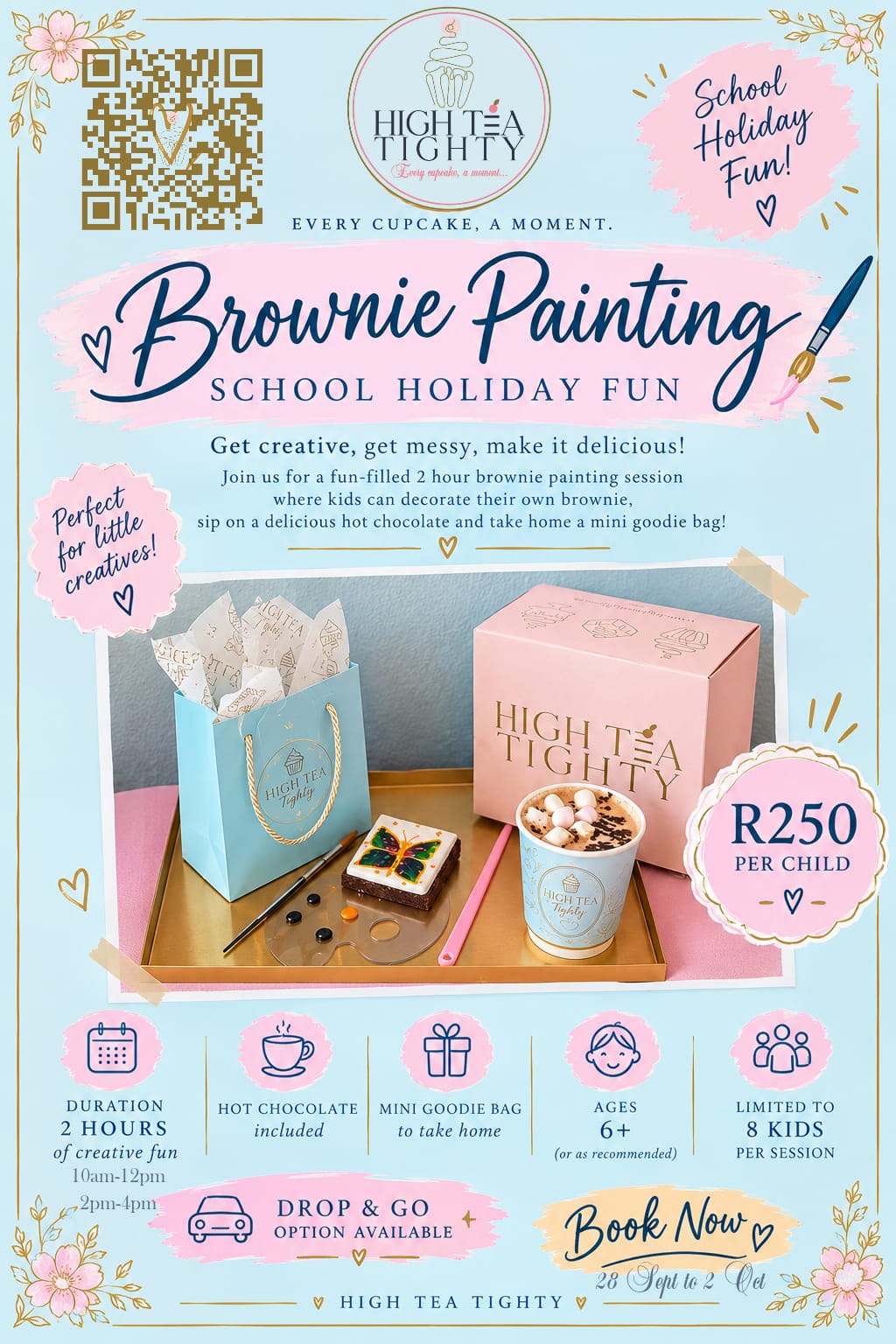 Brownie Painting Party Package